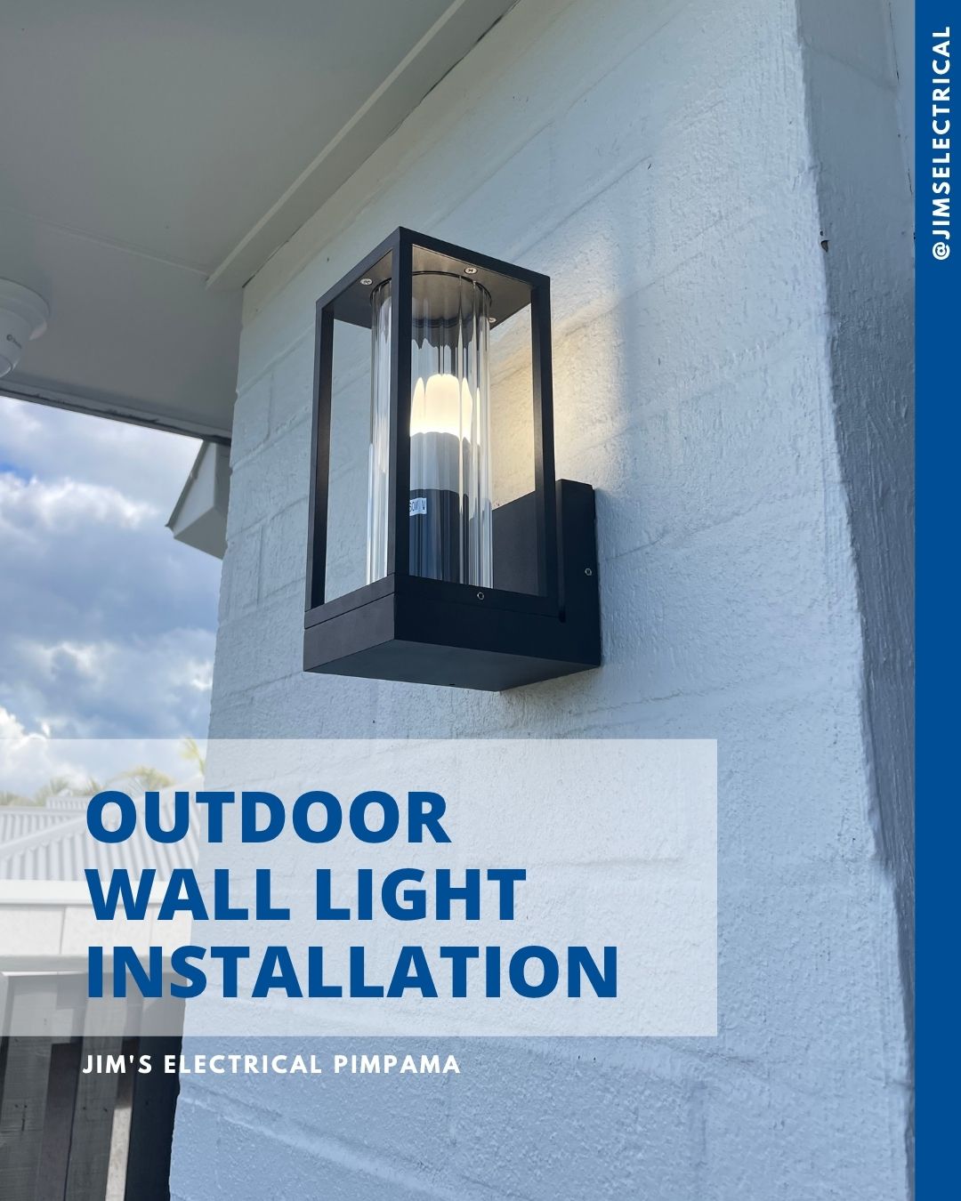 Outdoor Wall Light Installation